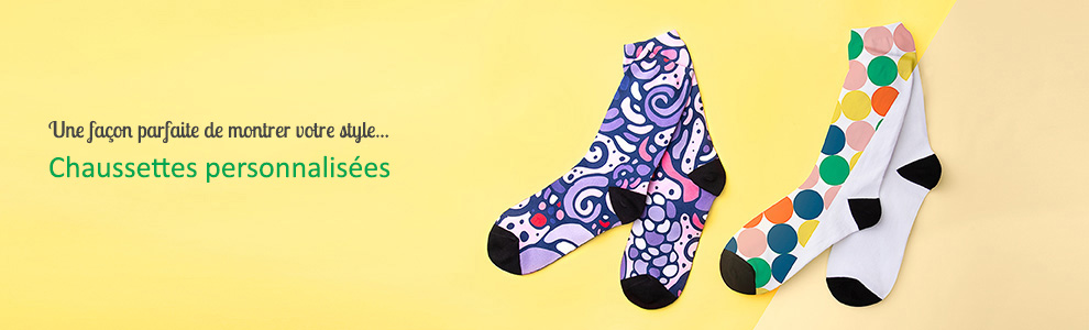 Chaussettes personnalisees