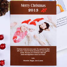Créez mes propres cartes d'invitation photo paysage branche de houx Noël