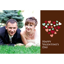 Carte d'invitation animée personnalisée confetti coeur (10,16 x 15,24 cm)