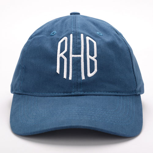 Casquette de baseball brodée conception personnalisée, bleu marine