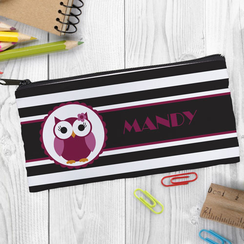 Concevez votre propre trousse femme hibou