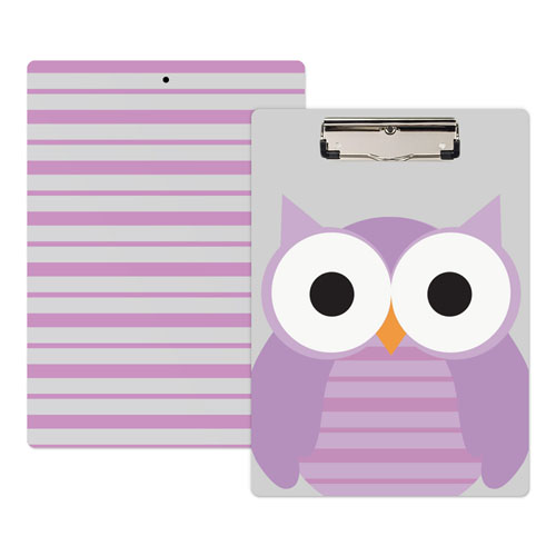 Porte-bloc personnalisé hibou mignon