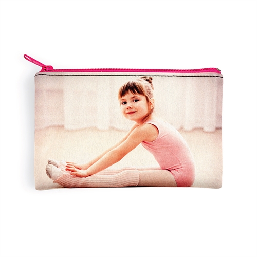 Trousse de toilette en néoprène impression en couleur 12,7 x 20,32 cm (même image)