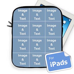 Housse iPad douze collage pour photos Instagram
